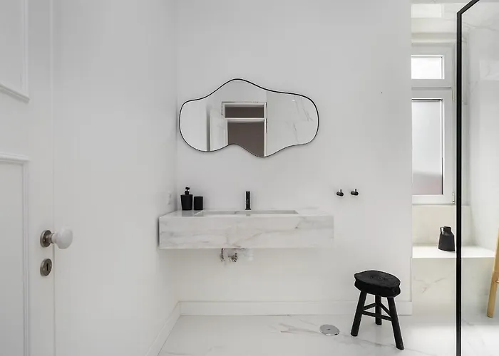 Lägenhet Whome - Brand New Luxury 4-bed With Riverside Views & Ac Lisboa
