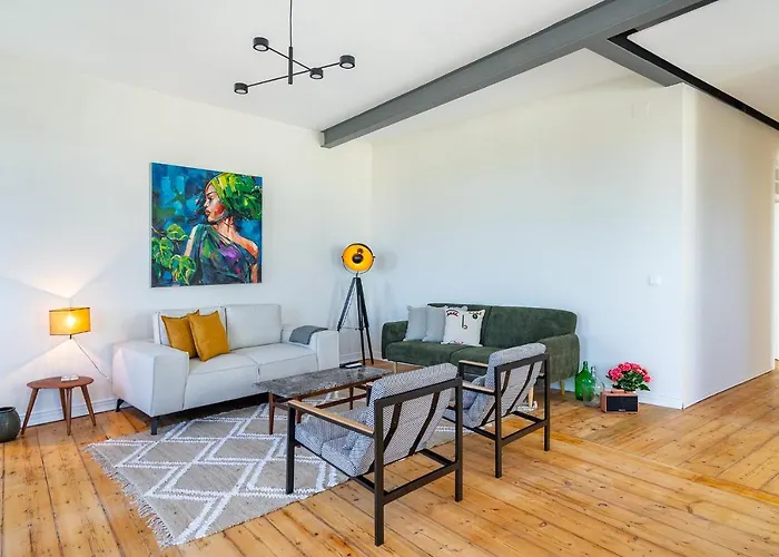 アパート Whome - Brand New Luxury 4-bed With Riverside Views & Ac リスボン