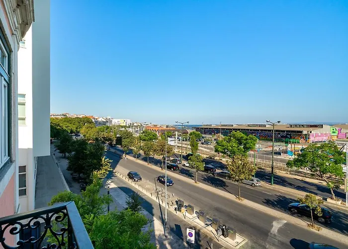 Apartament Whome - Brand New Luxury 4-bed With Riverside Views & Ac Lizbona